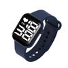 Reloj electrónico LED transfronterizo para parejas, estudiantes y niños, resistente al agua, con pantalla táctil digital cuadrada, pulsera de moda
