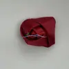 DIY Corsage de Flor de Mão Acessórios de Cabelo Material 5cm Flor Rosa de Fita Estéreo Artesanal Guirlanda Botão de Flor Adorno de Cabeça Flor