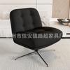 Sillón Sofá Silla Rojo Neto Personalizado Sala de Estar Balcón Apartamento Pequeño Sillón Sofá Perezoso Estilo Antiguo Medio Silla de Diseñador Silla Individual