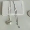 Collar Colgante de Corazón Transparente y Cruz Dulce y Fresco Sexy Moda Simple de Gama Alta Elegante Cadena para Suéter de Nicho Nuevo Estilo