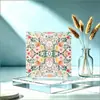 Servilletas con Estampado Floral Acuarela Decoración de Mesa Desechable Temática de Primavera
