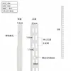 Estante de Tablero Perforado de Columna AA para Montar en Pared Xin He Gu Escritorio Estantería de Libros Tablero Perforado de Metal Habitación de Almacenamiento Estante de Almacenamiento para Armario