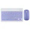 Teclado Bluetooth de 10 pulgadas Adecuado para iPad Tableta Computadora Teléfono Móvil Huawei Teclado y Ratón Inalámbricos Silenciosos Portátiles