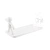 Punch-free Cozinha Pequena Pessoa Parede Rack Suspenso Dormitório Cosméticos Desktop Cozinha Rack de Banheiro Gancho
