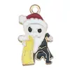 Transfronterizo 125 Goteo de aceite Fantasma de Halloween Calavera Murciélago Muerte Colgante DIY Pulsera Llavero Colgante de Joyería