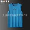 Chaleco Fino de Seda Helada Absorbente de Sudor Sin Mangas para Entrenamiento de Carrera de Verano Ropa para Hombre Deportiva Transpirable de Secado Rápido Venta al por Mayor