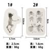 Molde de silicona líquida para hacer dulces, pasteles, chocolates y gelatinas para bebés, venta al por mayor
