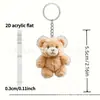 Accesorios Decorativos Universales Llavero Colgante Nuevo para Colgar en Bolsas Transfronterizo Acrílico Personalizado Plano Dibujos Animados para Hombres y Mujeres