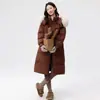 Parka de Invierno 2026 Super Bonita Chaqueta de Algodón para Mujer de Longitud Media Moda Holgada Engrosada Cálida Chaqueta Acolchada de Algodón Ropa de Abrigo