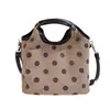Bolso de axila de lunares estilo francés para mujer, nueva colección otoño 2026, bolso tote simple y elegante, bolso de hombro, bolso cruzado, adecuado para uso diario y para ir al trabajo