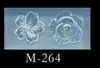 Accesorios para Arte de Uñas Molde de Silicona para Uñas DIY Hecho a Mano Popular Flor de Cinco Pétalos Flor Blanca Pequeña Rosa Crisantemo Ins Estilo Caliente