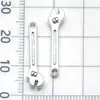 Venta Caliente Transfronteriza Nuevo Colgante Herramienta Llave Martillo Aleación de Plata Antigua Colgante Pulsera DIY Collar Accesorios de Joyería