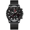 Fenzun Auténtico 2020 Nuevo Reloj de Acero Estilo Deportivo de Moda Impermeable Celebridad Cibernética para Estudiantes Hombres Reloj de Hombre