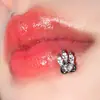 Piercing Labial Garra de Gato Flamejante Novo Estilo Aço Inoxidável Cobre Incrustado Zircônia Joia Labial Personalizada Espiral Externa Piercing de Cartilagem da Orelha Piercing no Osso da Orelha