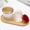 Garrafa ninho de pássaro resistente a alta temperatura vidro para cozinhar no vapor sub-engarrafado guisado fresco garrafa de vidro padrão garrafa vazia 50 ml em estoque atacado