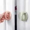 Manija de puerta sin taladro, tirador adhesivo para ventana y armario, gancho adhesivo fuerte para puertas correderas de vidrio de balcón
