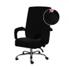 Nueva Funda de Silla de Terciopelo Zorro Plateado Lisa en Stock, Funda de Silla Resistente al Desgaste y a Prueba de Polvo, Funda de Silla de Oficina Silla de Computadora con Textura Simple