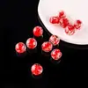 Grânulos de Vidro Dourado Luminoso Areia Contagem Regressiva DIY Pulseira Colar Artesanal Estilo Antigo Joias Grânulos Soltos Acessórios