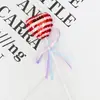 Nuevo adorno de piruleta de bola de lentejuelas con lazo de celebridad en línea, adorno para pastel de cumpleaños, decoración creativa para mesa de postres de fiesta