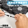 Grande Volume de Ar 14cm Camadas Múltiplas Suporte para Plantas Suculentas Flor Stand Ventilador de Resfriamento 100~240V Varanda Interior Caixa para Animais de Estimação Ventilação