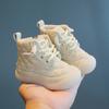 Zapatos de Algodón con Forro de Felpa para Niños en Invierno Zapatos de Nieve Antideslizantes de Suela Blanda para Niños y Hombres Zapatos Versátiles para Gatear de 1-2-3 Años para Niñas