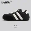 Zapatillas de Entrenamiento Alemanas de Suela Gruesa Universales para Hombre, Nuevas Zapatillas Retro Populares de Suela Gruesa Primavera 2026, Zapatillas de Comodidad con Puntera Redonda