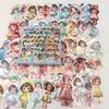 Princesita Set de 60 Pegatinas Estilo Dibujo Animado de Alta Calidad Pegatinas para Cuaderno Nueva Papelería Pegatinas Decorativas Suministro