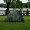Tienda de Campaña Automática de Apertura Rápida para Exteriores con Recubrimiento Negro para Protección Solar y Impermeabilización Integral, Adecuada para Múltiples Personas, Equipo para Acampar, Senderismo y Montañismo