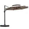 Sombrilla Yuyi, Sombrilla de Exterior, Sombrilla de Patio, Sombrilla para Terraza de Jardín de Villa, Sombrilla Romana Exterior para Puesto Comercial