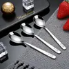 Colher de Presente Ninho de Pássaro Gong Xiao Y Aço Inoxidável 410 Colher Gravada a Laser Colher para Misturar Suplementos e Sobremesas