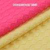 Tejido jacquard elástico de poliéster con rombos pequeños a cuadros, 240 g, para primavera y verano, para vestidos de punto