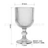 Copa de vino vintage, copa de champán a rayas, juego de vino para el hogar, copa de vino transparente, copa de jugo