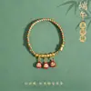 Pulsera de Hilo Rojo de Bebé de Dibujos Animados 2026 Nuevo Estilo Bendición Pequeño Zongzi Pulsera Estilo Chino Festival del Bote del Dragón Hilo de Cinco Colores Ajustable Venta al por Mayor