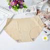 Ropa interior de una pieza para mujer de cintura media, seda helada sin costuras, pantalones de algodón más cómodos que el algodón, bragas para mujer al por mayor