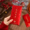 2026 Sobre de Dinero Rojo Grueso Grande con Patrón de Cien Bendiciones de Gama Alta Estampado en Oro con el Carácter de Buena Fortuna y Prosperidad, Sobre de Dinero de la Suerte de Mil Yuanes