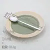 Acero Inoxidable 316 Estilo Coreano Cuchara Infantil para Comer Cuchara para Sopa Cucharadita Cuchara para Café de Hotel Mango Largo Cuchara para Remover Cuchara para Postre