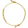 Diseño de Pulsera Apilable de Piedra Natural Citrina Amarilla y Cuarzo Rutilado Dorado Regalo Oro de 14K Lujo Ligero para Mujeres Sin un Toque de Alta Gama