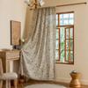 Le Xuanxiu Novo Produto Sem Furo Cortina Semi-Blackout Cortina de Dormitório Cortina de Bay Window Cortina de Quarto Alugado Fabricante de Cortina Sem Furo