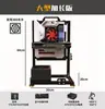 Chasis Abierto de Aleación de Aluminio Bastidor Plataforma de Pruebas Soportes Creativos DIY Mini Itx Matx Eatx Doble Vía