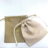 Suministro directo de fábrica bolsa de terciopelo imitación piel bolsa de regalo bolsa para joyas bolsa con cordón para joyas bolsa de almacenamiento LOGOTIPO