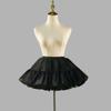 Soporte de falda Lolita25 Hilo de seis capas gabonés Soporte de nube Lolita Chica suave Cos Ropa interior Pettiskirt Apsara