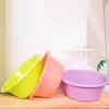 Amazon Home Tina para Lavar Platos Pequeña Tina para Lavar la Cara de Bebé Tina Gruesa de Plástico para Lavar Ropa Tina Redonda para Lavar la Cara de Dormitorio Estudiantil