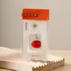 Bolsita de bendición, "Que todo salga como deseas" (Caqui), "Montaña del Gallo Cantando" pequeño saquito de caqui, amuleto de seguridad para el coche, regalo cultural y creativo para lugares escénicos y templos
