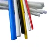 Tubo de Fibra de Vidrio de Silicona Blanca para Vehículos de Nueva Energía Tubo de Fibra de Caucho de Silicona 4kV Tubo de Silicona de Alta Temperatura Carcasa Aislante para Motor