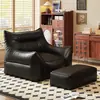 Novo modelo de sofá reclinável preguiçoso, poltrona diabo para quarto, varanda de lazer, sofá pequeno, sofá futon beanbag