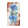 Marcapáginas Metálico de Rosa Romántica, Nuevo Producto Transfronterizo, Marcapáginas Retro de Alto Valor Cultural y Creativo para Lectura