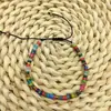 Pulseira Trançada Ajustável Popular de Pedra Natural Espaçadora Transfronteiriça Tamanho Moda Tendência Pulseira Feminina Pulseira Trançada