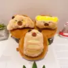 Nuevo Monedero de Peluche de Dibujos Animados, Linda Bolsa de Almacenamiento Pequeña con Forma de Mochila de Gran Capacidad, Bolsa para Monedas y Artículos Varios, Colgante para Bolsa