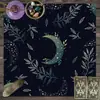 Mantel para Mesa de Tarot, Tapete para Mesa de Juegos de Cartas, Estampado de Fases Lunares y Cielo Estrellado, Mantel para Mesa de Tarot, Mantel para Mesa de Tarot de Dropshipping