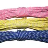 Dongguan Yushun cuerda de paraguas personalizable de 7 hilos, núcleo de poliéster de color variable UV, pedido mínimo de 5000 yardas